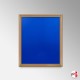 Wooden-Framed Blue Felt Pin Boards (Noticeboard for Pins & Staples)