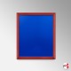 Wooden-Framed Blue Felt Pin Boards (Noticeboard for Pins & Staples)