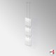 Suspended Ceiling Twist-On Brochure Holder Kit