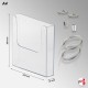 Suspended Ceiling Twist-On Brochure Holder Kit
