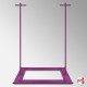 Archway Alcove Easel for Large Pictures (Display Art In Archways & Windows)