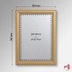 A4 GOLD Frame & Wall Cables Kit
