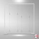 Picture Hanging Partition for Glass Walls & Shopfront Windows (Display Stand for Listed Buildings!)