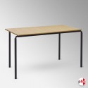 Wooden Stacking School Table (Beechwood Rectangular Classroom Table Top)