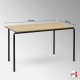 Wooden Stacking School Table (Beechwood Rectangular Classroom Table Top)