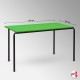 Wooden Lime Green Stacking School Table (Green Rectangular Classroom Table Top)