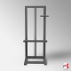 Display Upright Easel With Artist Info Holder