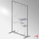 Freestanding Glass Shelf Unit (Display Shelving for Expos & Listed Buildings!)