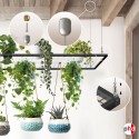Grid Mesh Ceiling Hanging Kit (Adjustable Cables for Suspended Gridwall Displays)