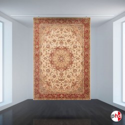 Ceiling Hanging Rug P-Rail Kit (Heavy-Duty Gallery System for Thick Carpets)