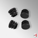 Replacement Rubber Feet: Folding Exam Table (Black, Non-Marking)