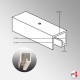 Ceiling Hanging Window Board Kit (P-Rail & Hangers Included)