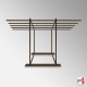 Freestanding Rug Rack Display Stand - POS Retail Carpet Solution & Storage