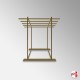 Freestanding Rug Rack Display Stand - POS Retail Carpet Solution & Storage