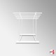Freestanding Rug Rack Display Stand - POS Retail Carpet Solution & Storage