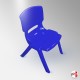 Blue Kids Chair, Suitable for Ages 2 to 6 Years (Small Stacking Chair)