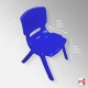 Blue Kids Chair, Suitable for Ages 2 to 6 Years (Small Stacking Chair)