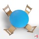 Kids Blue Round Table & Chairs Suite (Children's Pre School & Nursery Furniture)