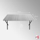 Kids Folding Long Table (Children's Play School Furniture)