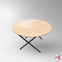 Kids Round Folding Table (Children's Play School Furniture)