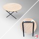 Kids Round Folding Table (Children's Play School Furniture)