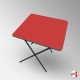 Red Folding Exam Table (Coloured Desk for Classrooms)