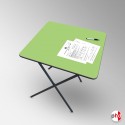 Green Folding Exam Table (Coloured Desk for Classrooms)