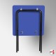 Blue Folding Exam Table (Coloured Desk for Classrooms)