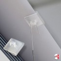 Suspended Ceiling Sign Kit 1 - Coiled Spring Rods & Grid-Clips