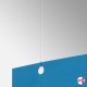 Suspended Ceiling Sign Kit 2 - Clear Thin Wire & Grid-Clips