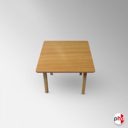 Kids Square Beechwood Table (Children's Kindergarten Desk)