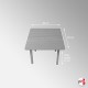 Kids Square White Table (Children's Kindergarten Desk)