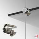 Cable Display Glass Shelf Support Single (All Colours)