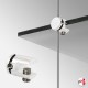 Cable Display Glass Shelf Support Single (All Colours)