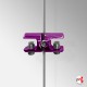 Cable Display Glass Shelf Support Double (All Colours)