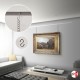Clip Rail Chain Hanging System (Complete Picture Rail & Chains, Ready-to-use Frame-Hanging Set)