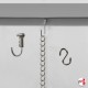 Clip Rail Chain Hanging System (Complete Picture Rail & Chains, Ready-to-use Frame-Hanging Set)