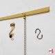 J Rail Chain Hanging System (Heavy-duty Picture Rail & Chains, Ready-to-use Frame-Hanging Set)