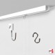 P Rail Chain Hanging System (Ceiling Picture Rail & Chains, Complete Gallery System)