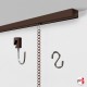 P Rail Chain Hanging System (Ceiling Picture Rail & Chains, Complete Gallery System)