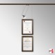 Diploma Wall Display Set (Certificate Frame with Picture Rail & Lighting)