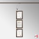 Diploma Wall Display Set (Certificate Frame with Picture Rail & Lighting)