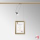 Diploma Wall Display Set (Certificate Frame with Picture Rail & Lighting)