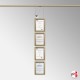 Diploma Wall Display Set (Certificate Frame with Picture Rail & Lighting)