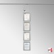 Diploma Wall Display Set (Certificate Frame with Picture Rail & Lighting)