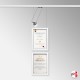 Diploma Wall Display Set (Certificate Frame with Picture Rail & Lighting)