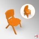 Kids Folding Table & Red Chairs Suite (Children's Pre School & Nursery Furniture)