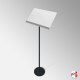 Adjustable Metal Lectern With Acrylic Top