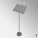 Adjustable Metal Lectern With Acrylic Top