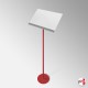 Adjustable Metal Lectern With Acrylic Top